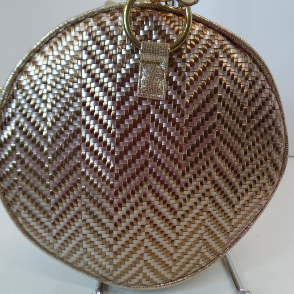 Producto Mexicano Round Multi Color Zippered Purse W Tassels Carrying Strap NWT - Picture 10 of 14